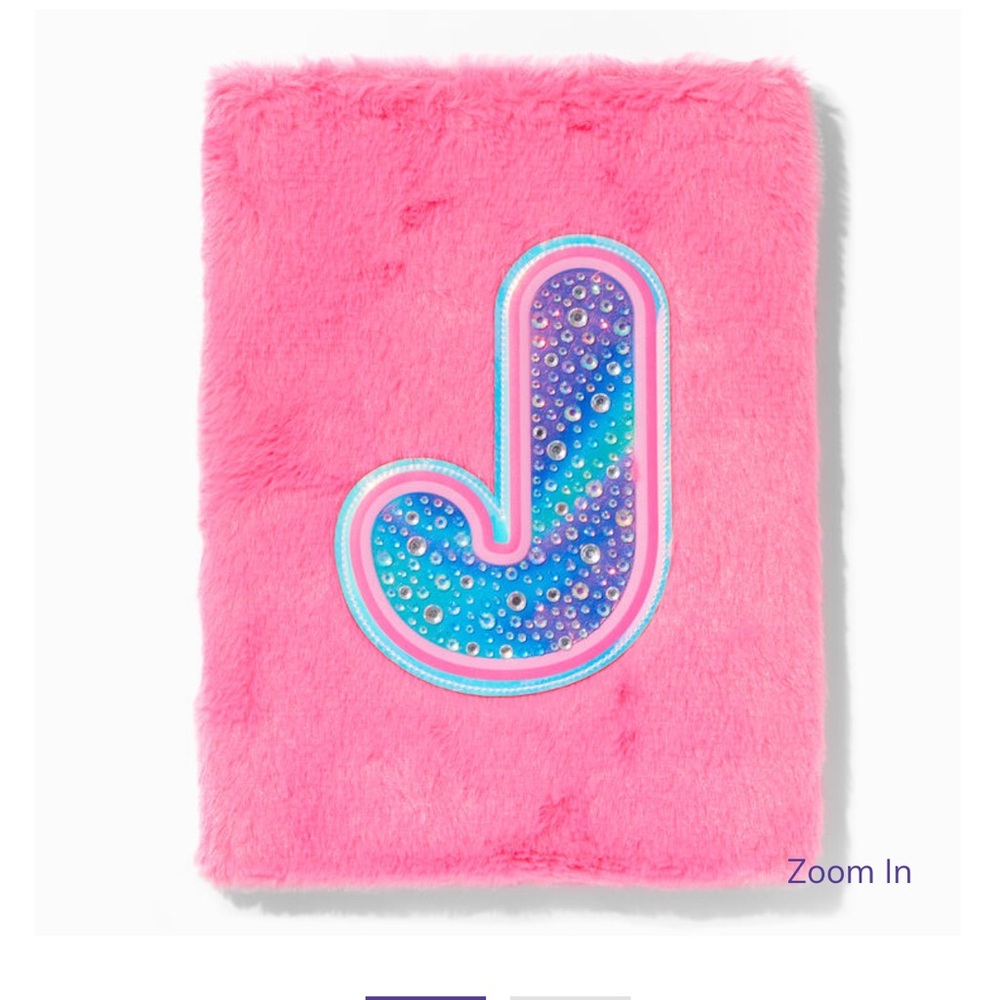 Fuzzy Pink notebook/Sketchbook